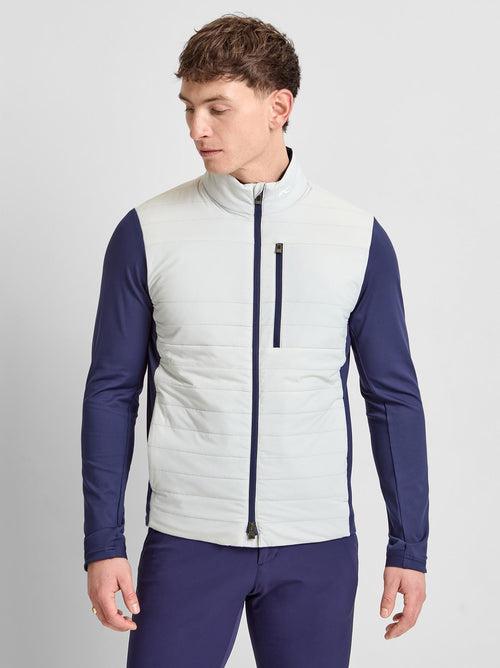 Reach Hybrid Jacket Alloy/Atlanta Blue