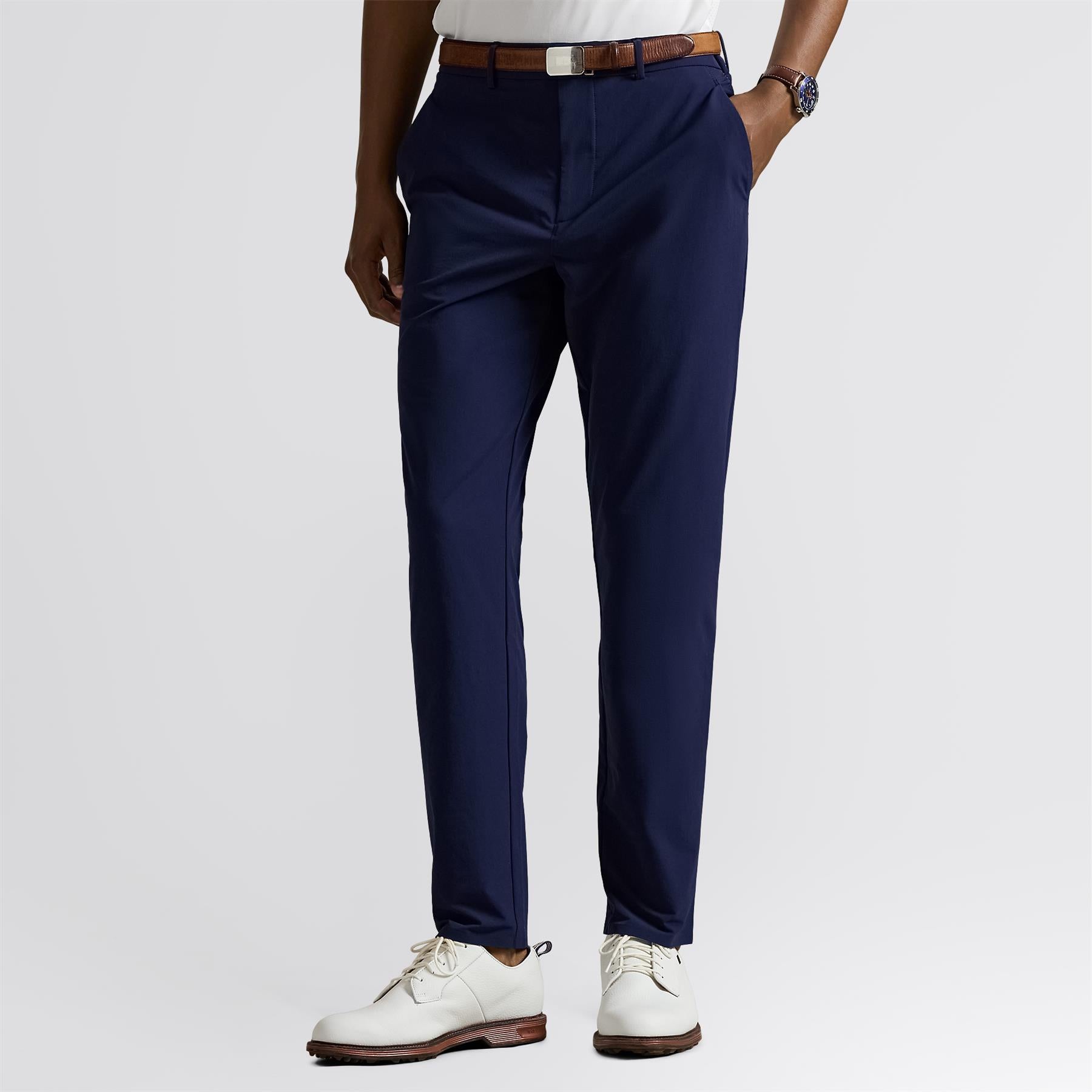 RLX Tailored Fit Performance Nylon Trousers Refined Navy