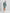 Ponto Half-Zip Mock Neck Misty Blue Heather