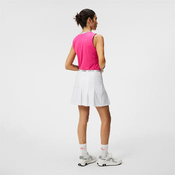 Leya Sleeveless TX Jersey Polo Fuchsia Purple
