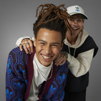 Rolling Links Skate Mock Neck Polo White
