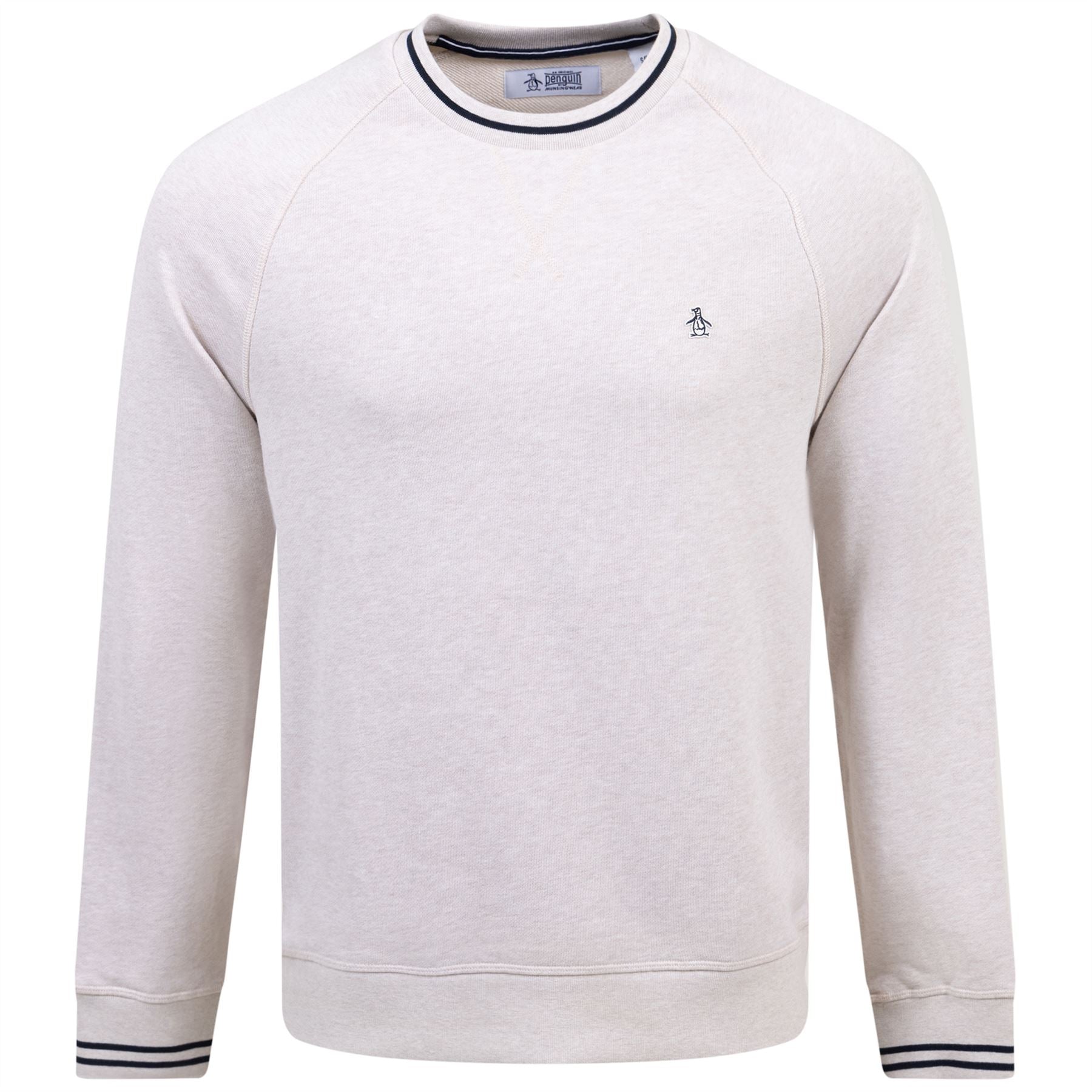 Loopback Terry Crew Neck Sweatshirt Birch Beige