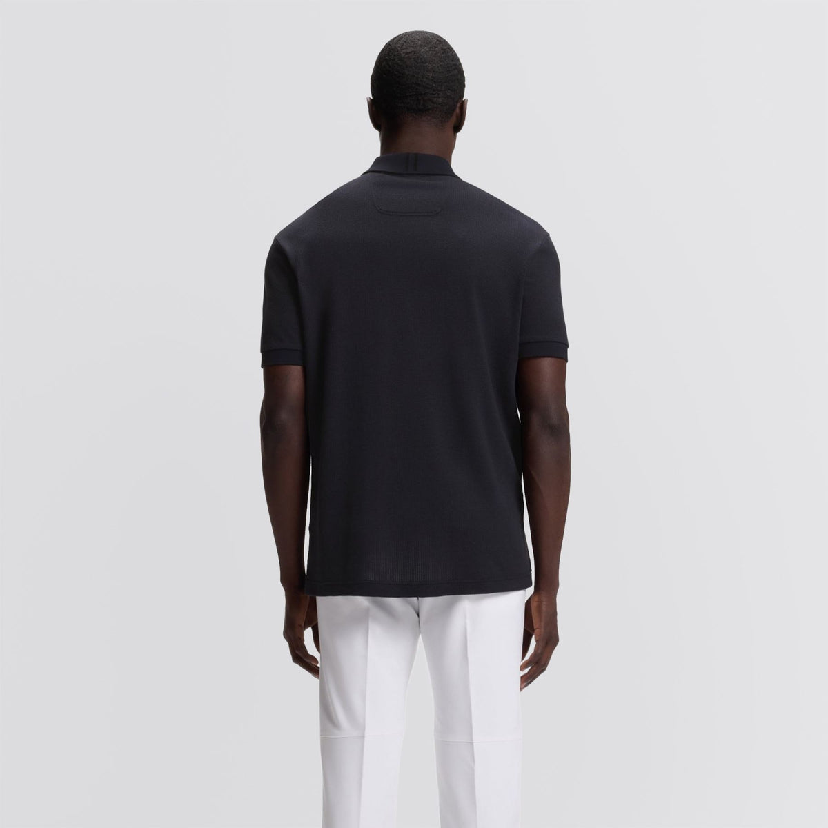 Terrace Zip Polo Dark Blue