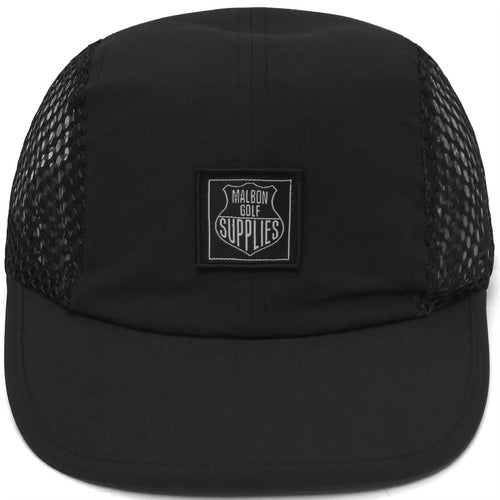 Ripstop Nylon Four Panel Hat Onyx - SU24