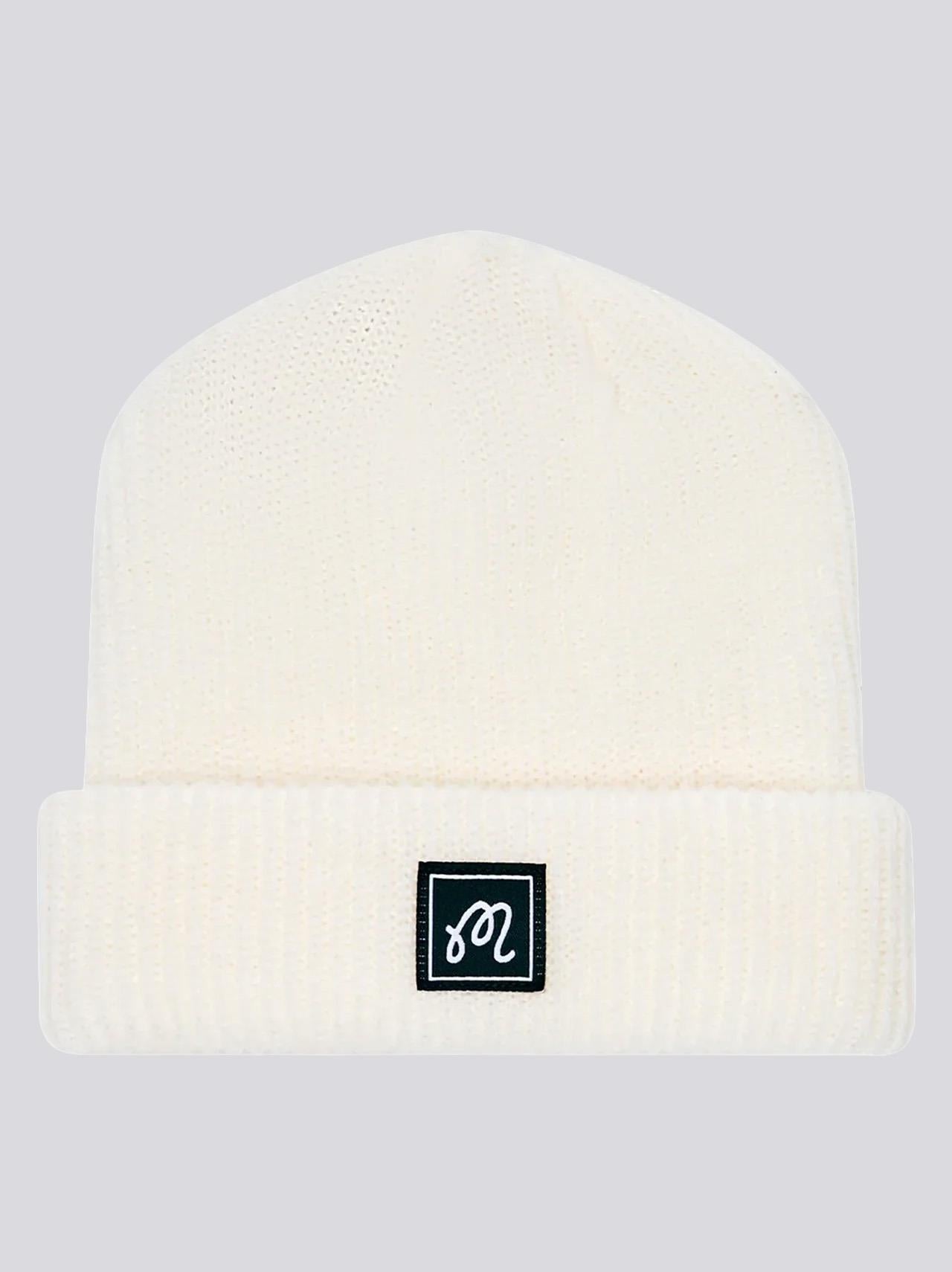 Fishermans Beanie Whisper White