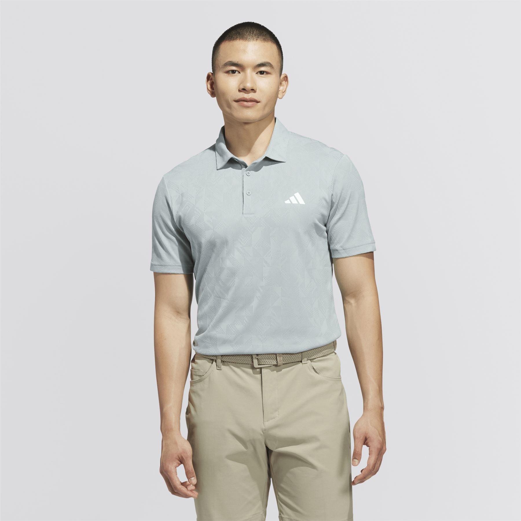 Ultimate365 Jacquard Climacool Polo Wonder Sage