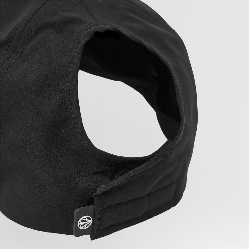 Waterproof High Pony Hat Black