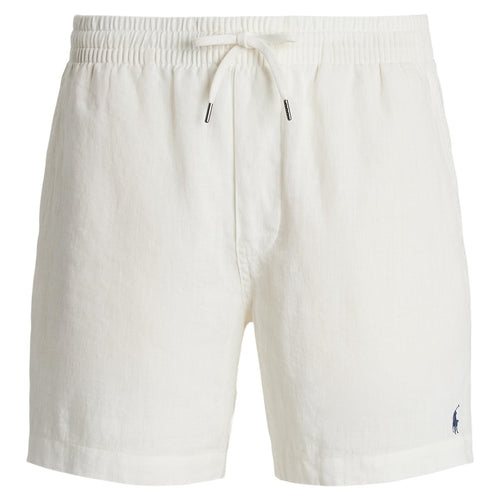 Polo Golf Classic Fit Prepster Linen Shorts White - SS24