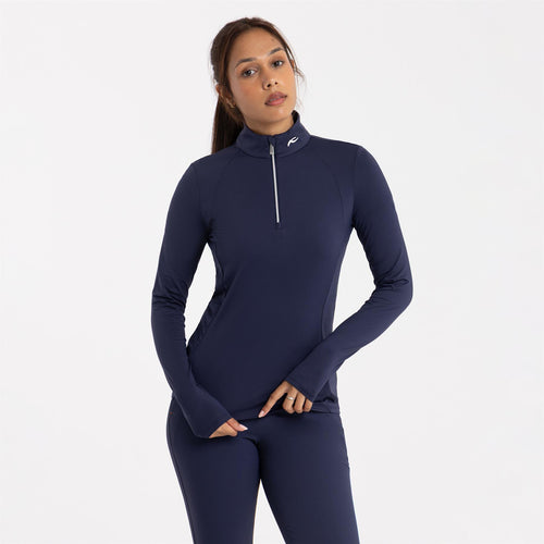 Collagen Half Zip Midlayer Atlanta Blue