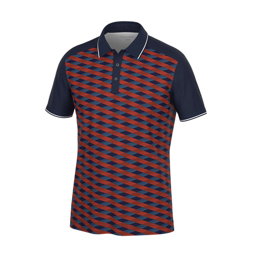 Marlon VENTIL8+ Polo Navy/Red - SS25