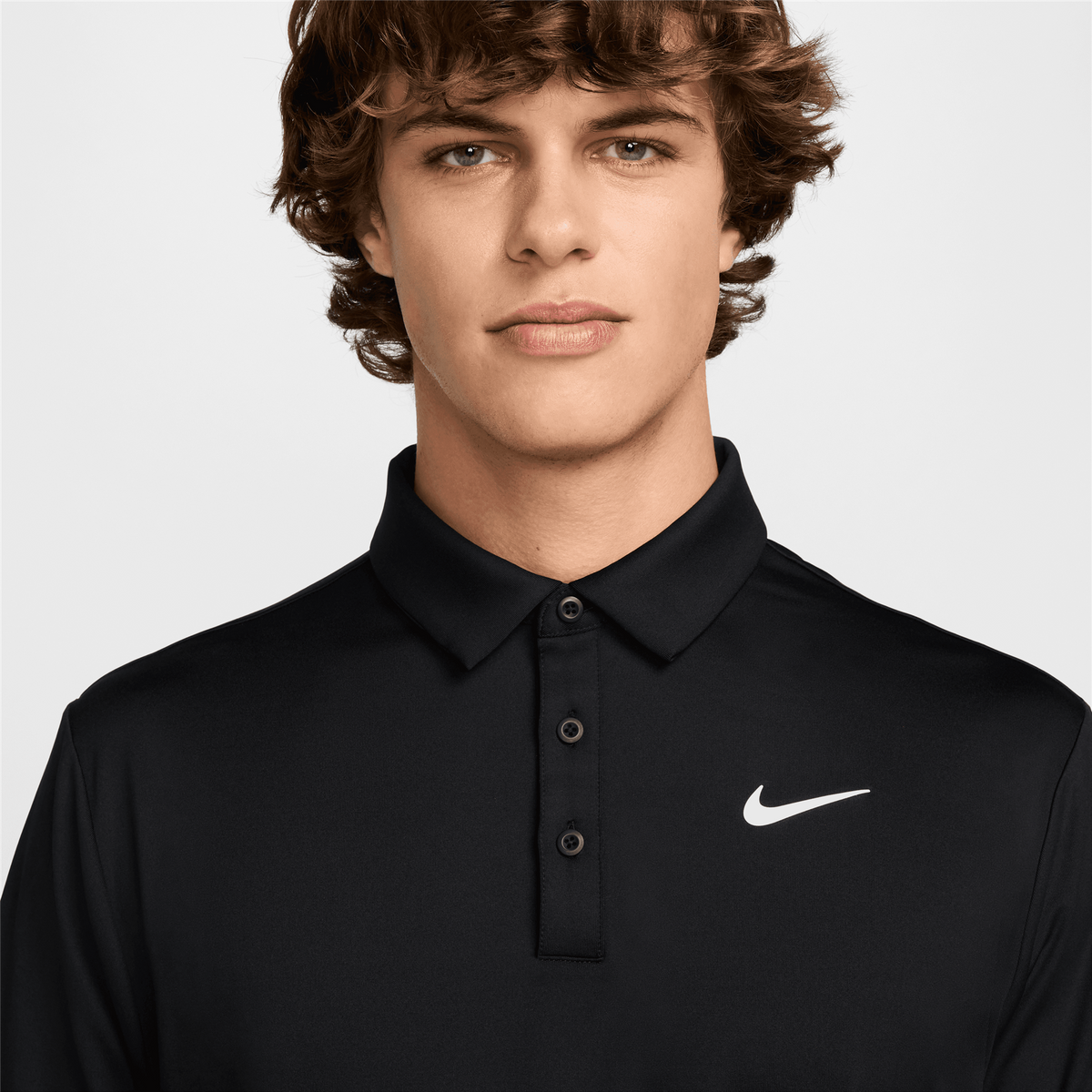 Dri-FIT Tour Solid Polo Black/White