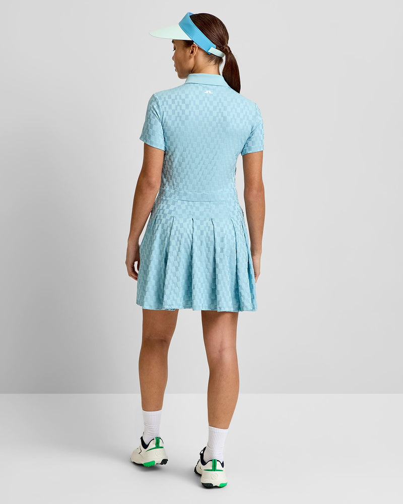 Dally Jacquard Print Dress