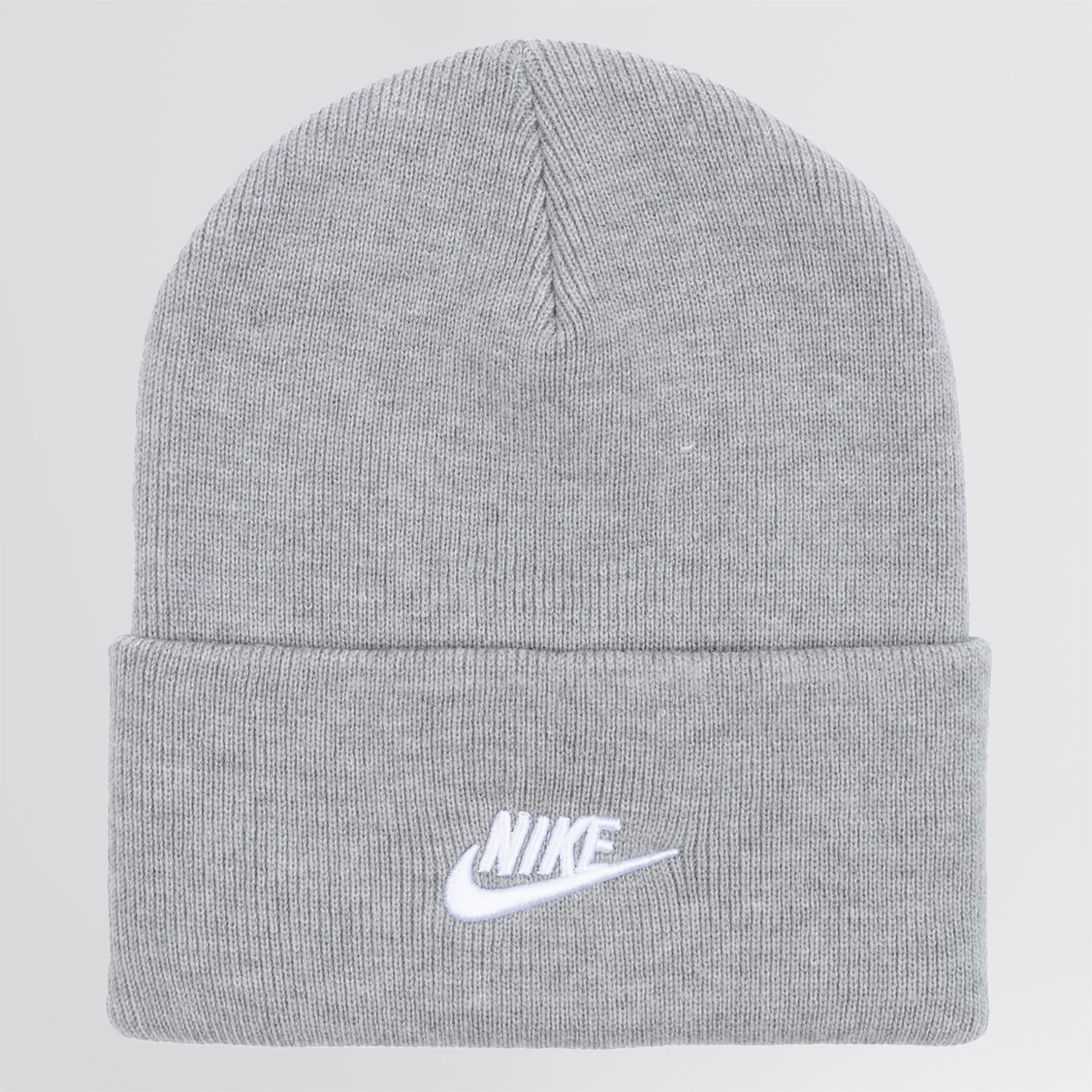 Peak Futura F24 Beanie Dark Grey Heather/White