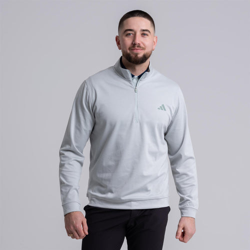 Elevated Quarter Zip Mid Layer Wonder Silver