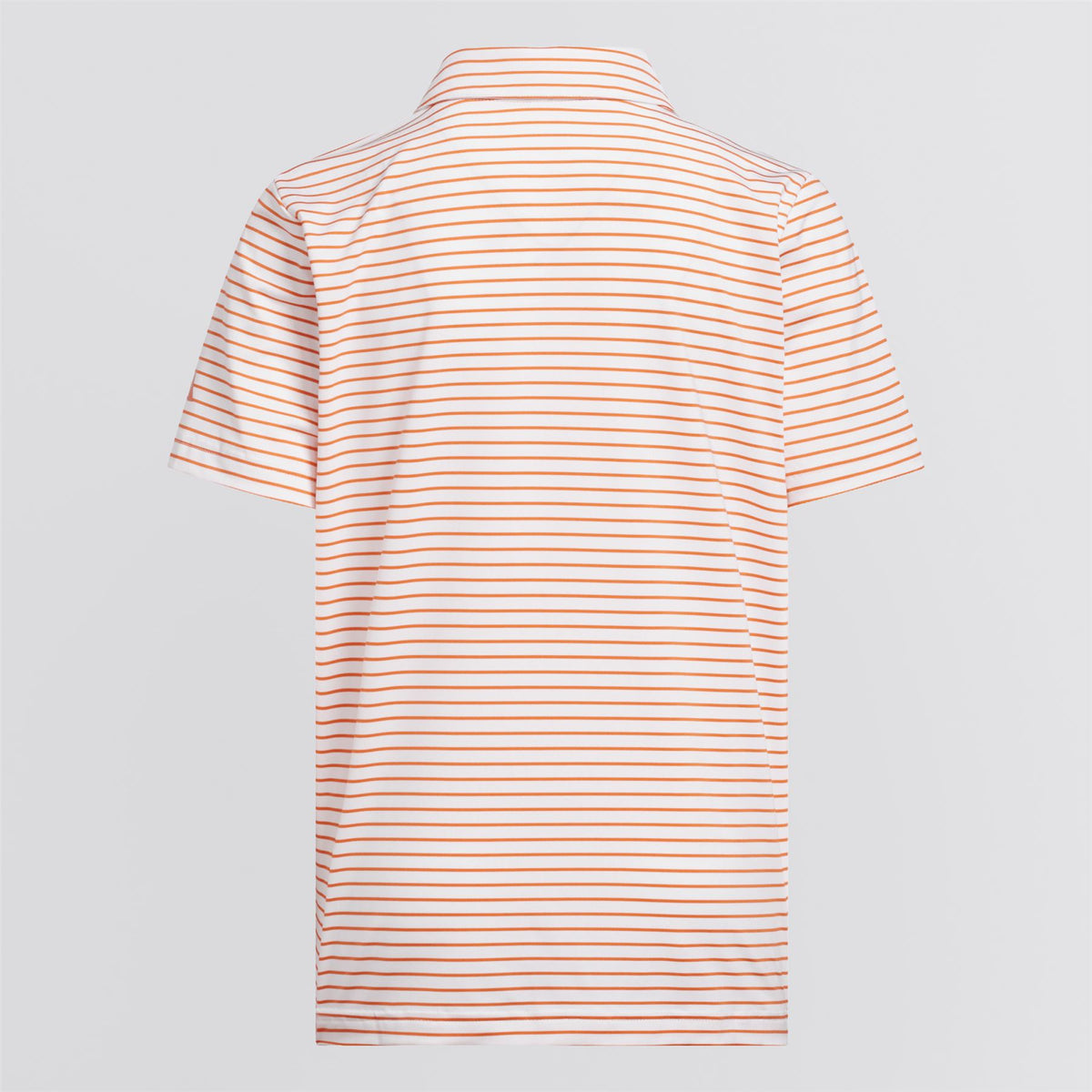 Boys Climacool Striped Polo Dusky Orange