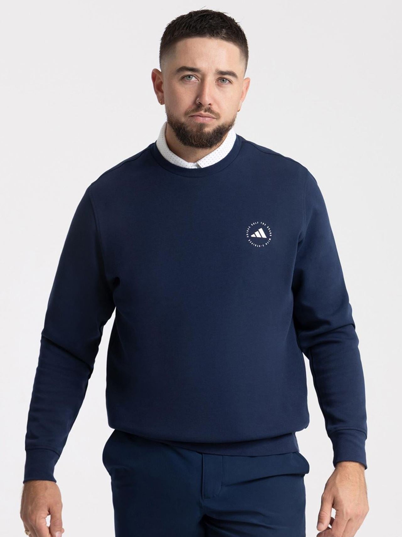 Core Crew Neck Regular Fit Sweatshirt Navy