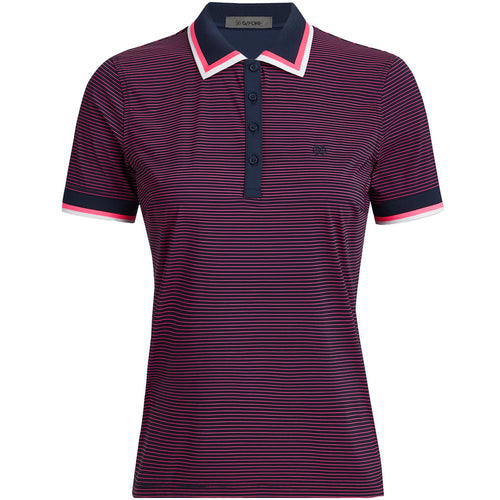 Glitch Heart Silky Tech Nylon Polo Twilight - AW24