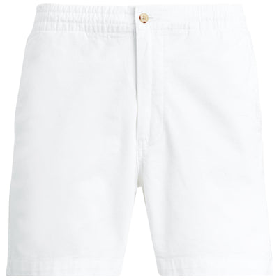Polo Golf Classic Fit Cotton Knit Prepster Shorts White - SS24