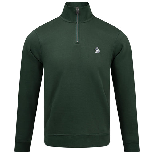 Sticker Pete Fleece Quarter Zip Sycamore - AW24