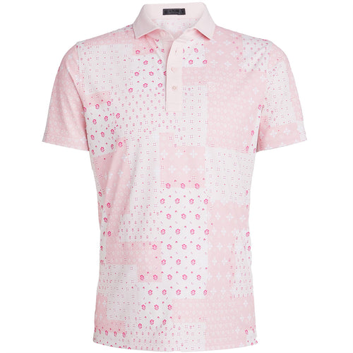 Boro Patch Print Tech Pique Tailored Fit Polo Trifle - AW23