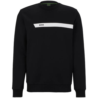 Salbo 1 Cotton Jersey Regular Fit Sweatshirt Black - W23