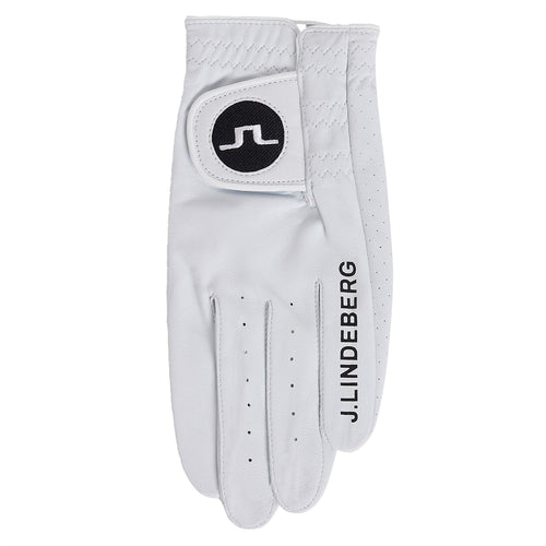 Ron LH Leather Golf Glove White