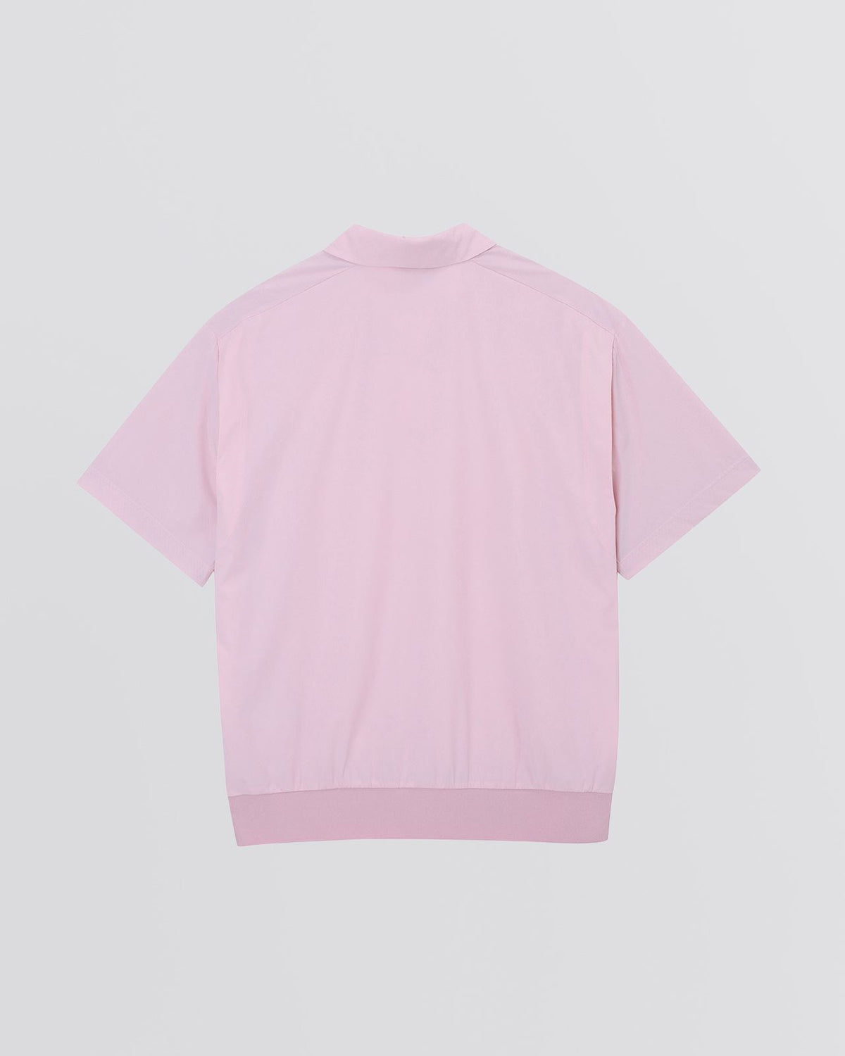 Adrien Woven Polo Shirt Fab Pale Pink