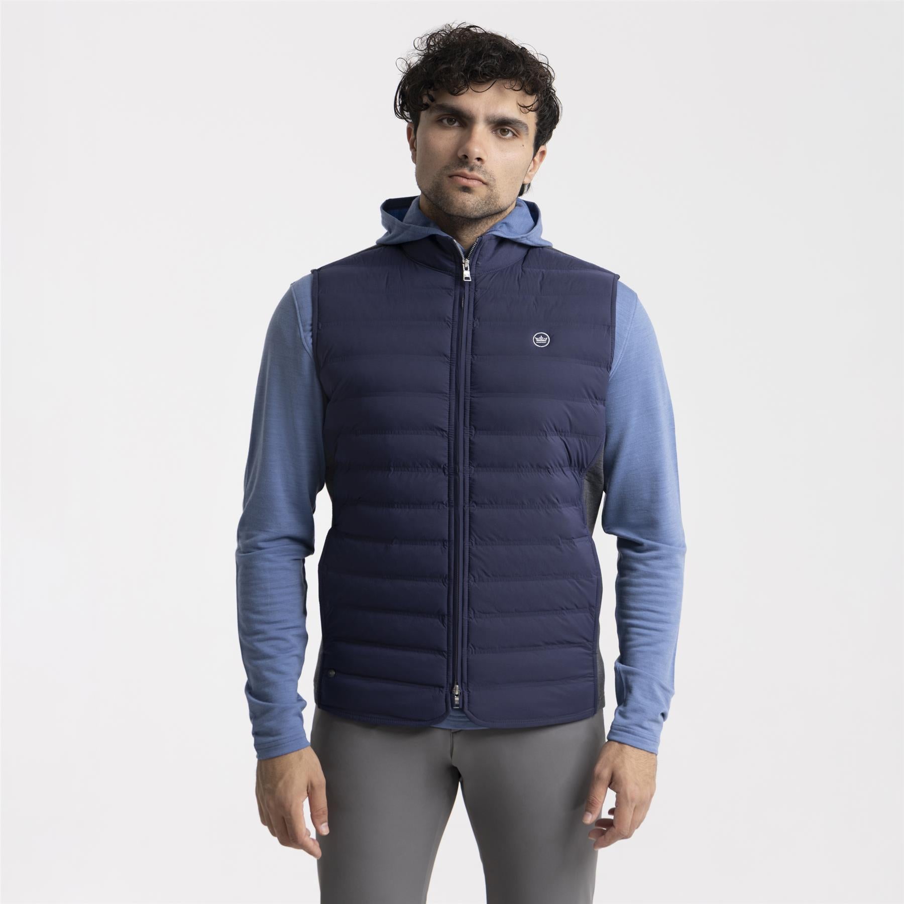 Winsome Hybrid Gilet Navy