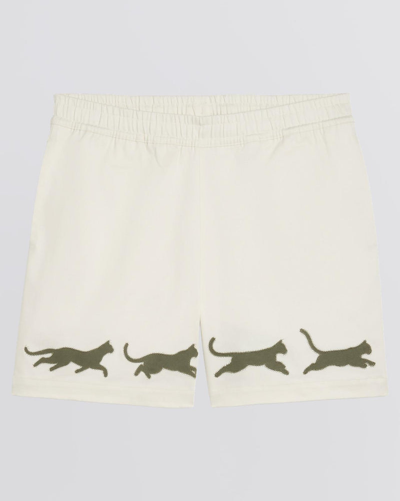 x GGNC 5-inch Shorts Warm White Heather