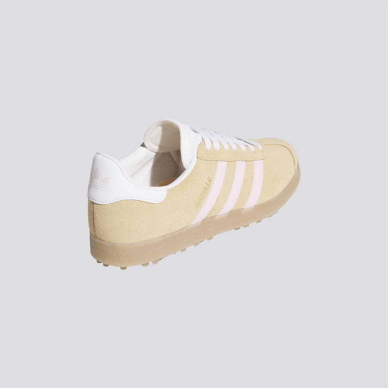 adidas Originals Gazelle Spikeless Golf Shoes Ice Tangerine/Clear Pink/Footwear White