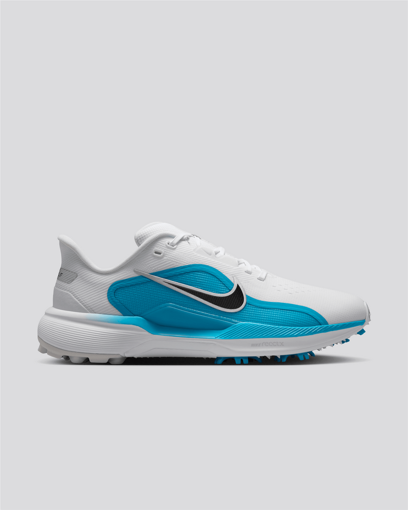 Pegasus 1 Spiked Golf Shoes White/Black/Light Current Blue
