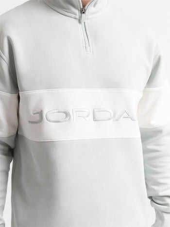 Jordan Golf ハーフジップ セーター ホワイト Jordan Golf ハーフジップ セーター ホワイト Jordan Golf