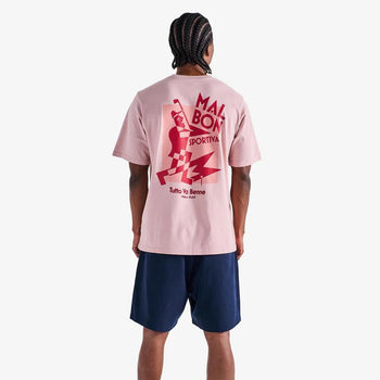 Malbon Golf Sportiva T-Shirt Rose | TRENDYGOLF UK