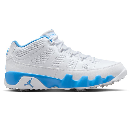 Air Jordan 9 Retro Golf Shoes White/University Blue/White - AW24