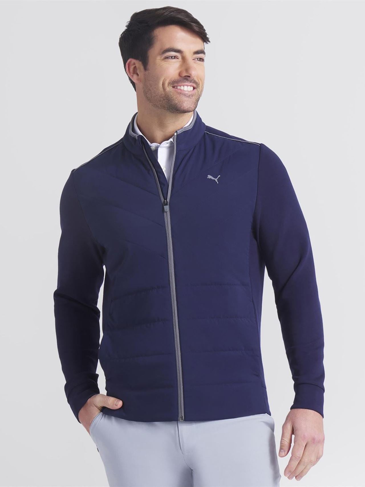 Cloudspun Fleece Hybrid Jacket Deep Navy