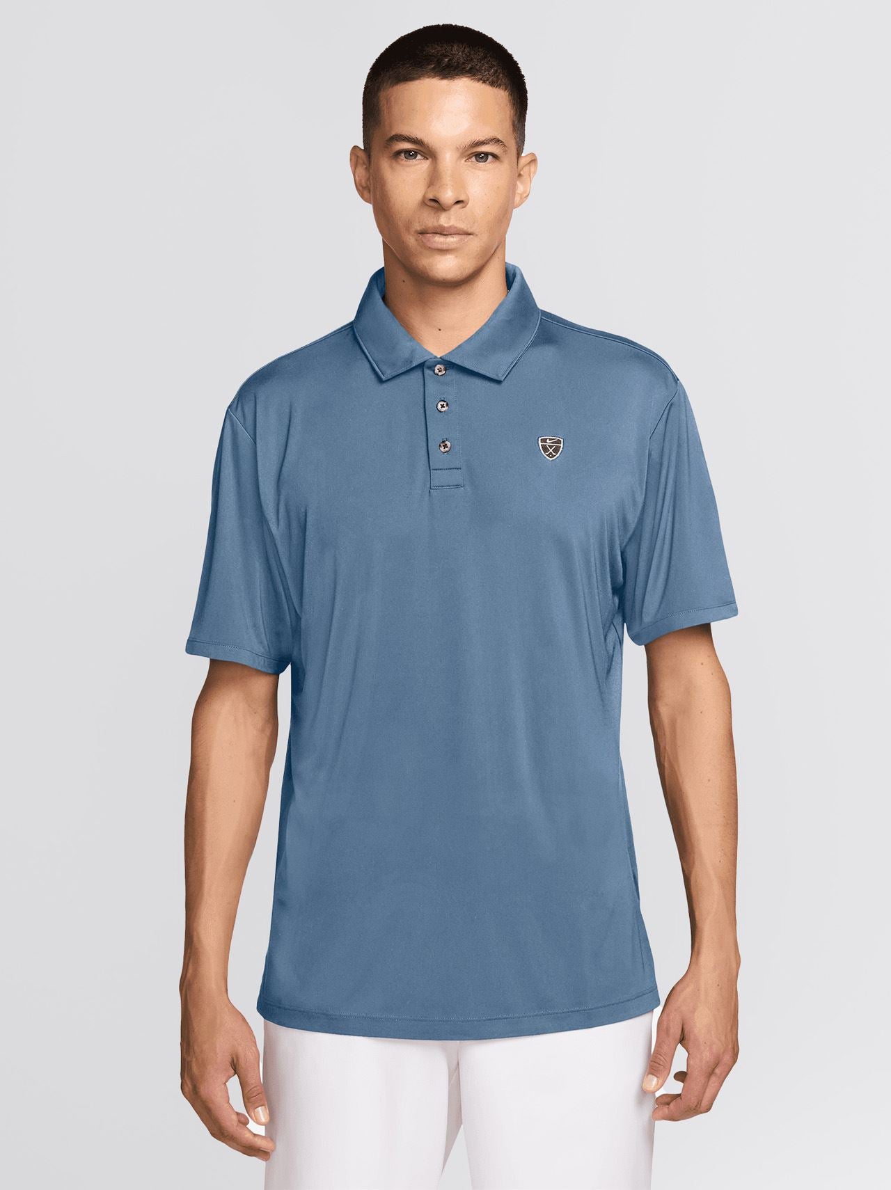 Dri-FIT Par 5 Solid Polo Work Blue/White