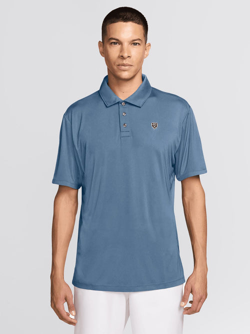 Dri-FIT Par 5 Solid Polo Work Blue/White