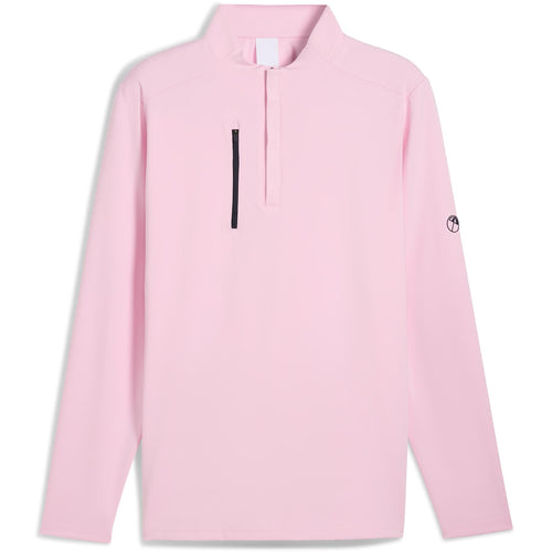 x AP Cloudspun Tech Quarter Zip Pale Pink - SS25