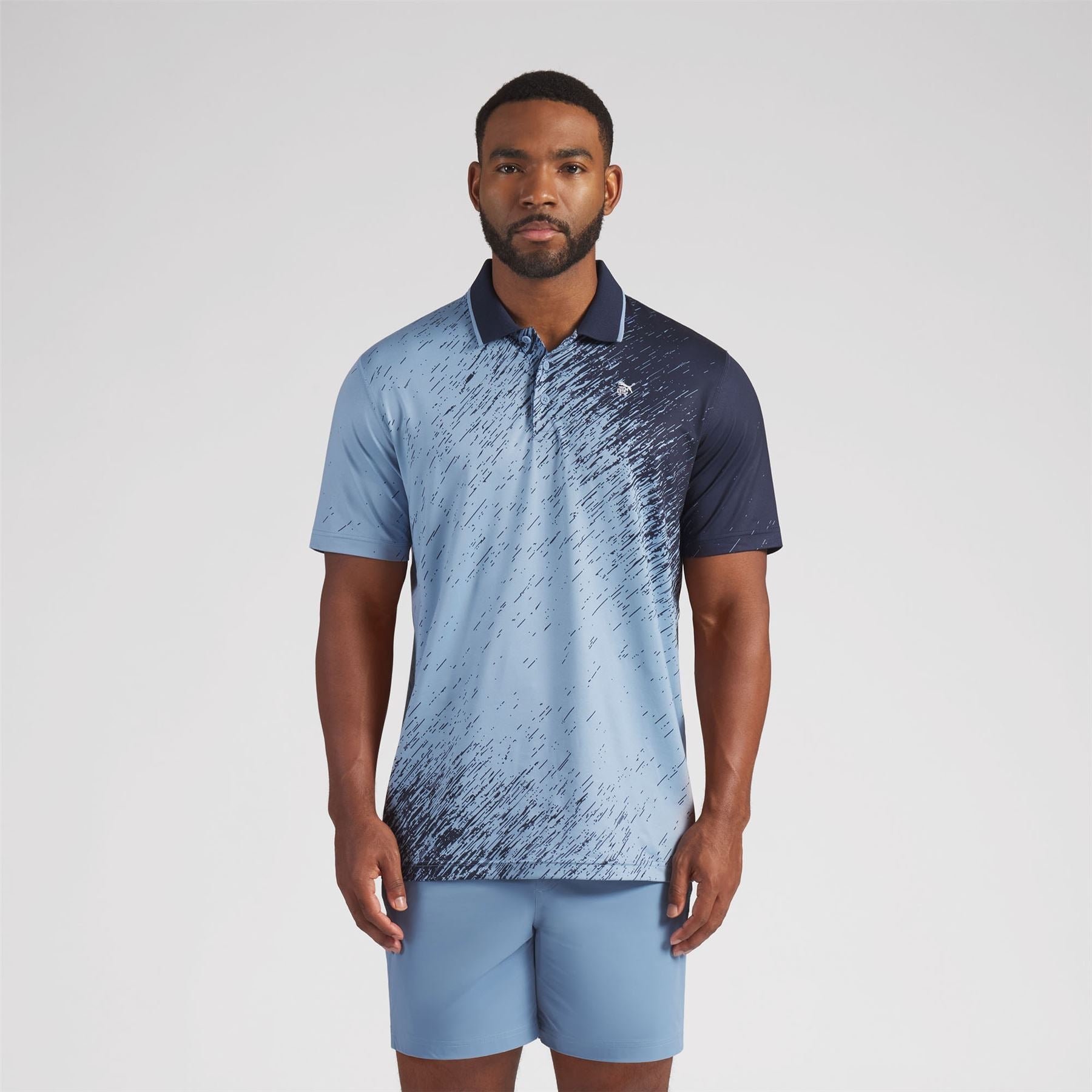 x RC Polo Zen Blue/Deep Navy