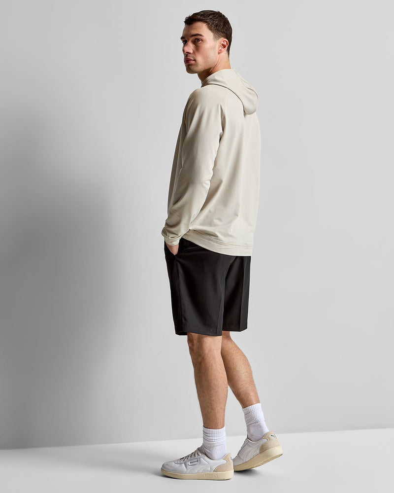 Pine Sugar Stripe Performance Hoodie Biscuit