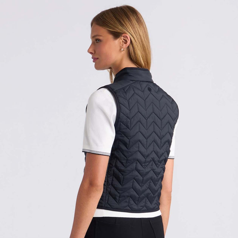 Lightweight Chevron Quilted Vest