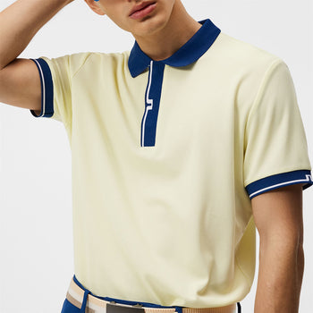 Bay Slim Fit Sport Pique Polo Wax Yellow