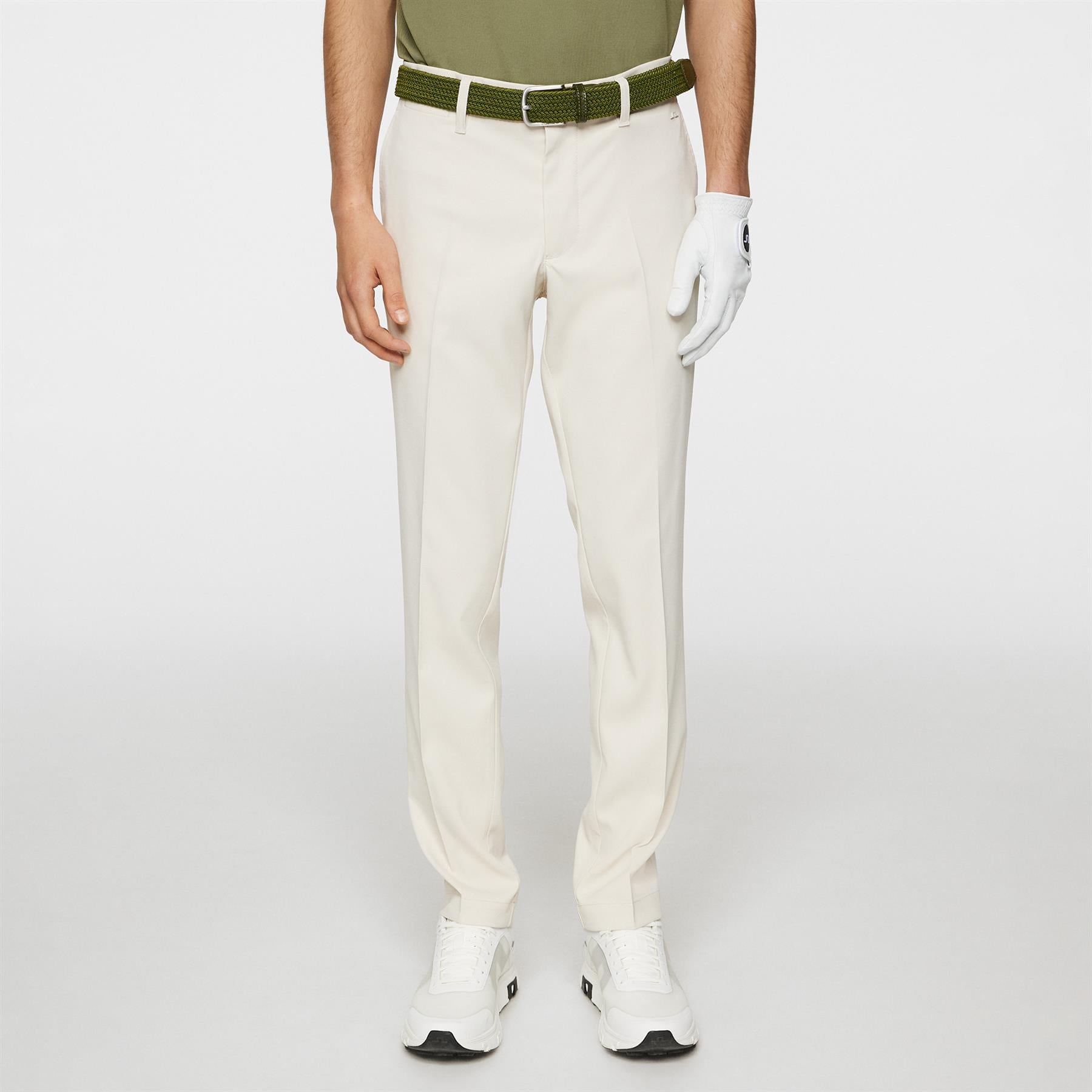 Ellott Micro High Stretch Trousers Moonbeam