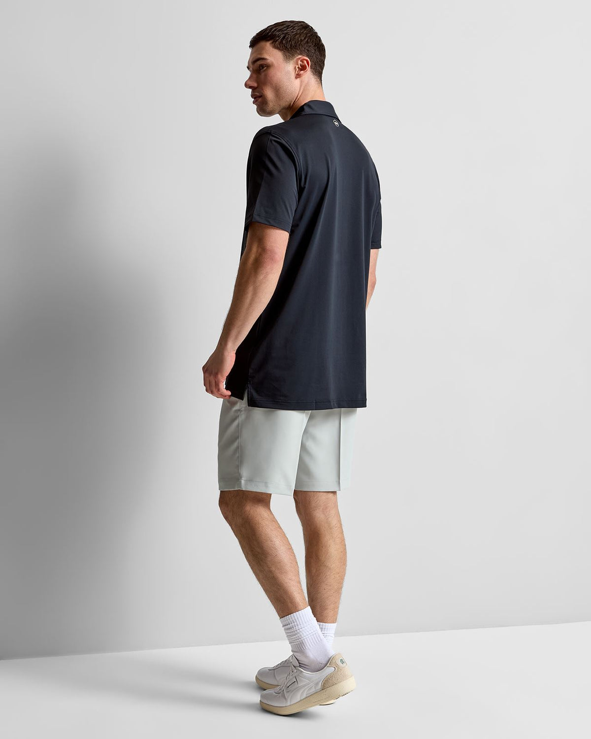 Soul Performance Mesh Polo Black