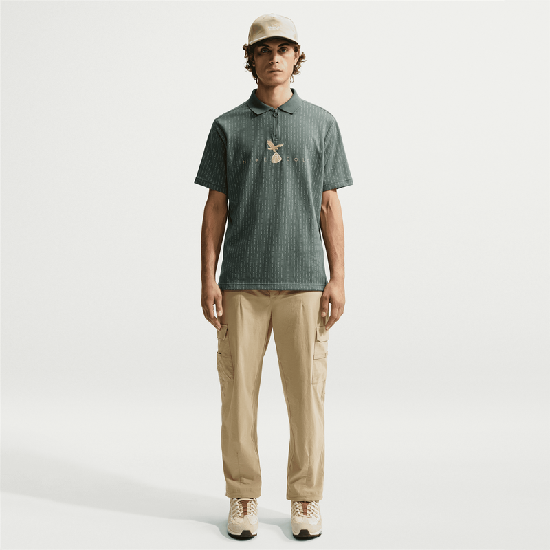 Dri-FIT Fairway Fresh Zip Polo Camo Green/Jade Horizon/Limestone