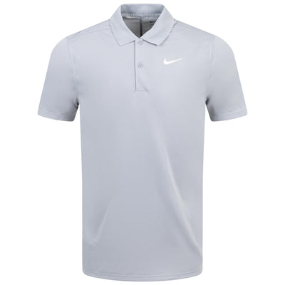Polo Dri-FIT Victory Solid Gris/Blanc - SS24