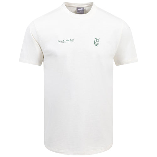 x QGC Modern Graphic T-Shirt Warm White - SS24