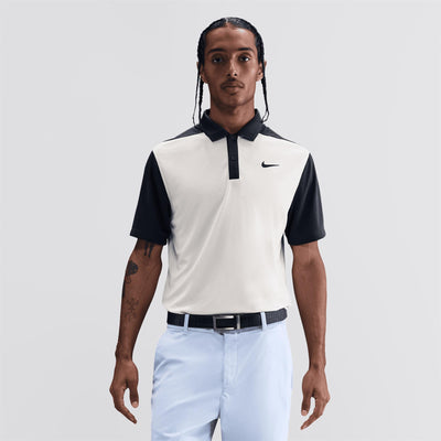 Dri-FIT Victory+ Blocked Polo Light Orewood Brown/Anthracite/Black