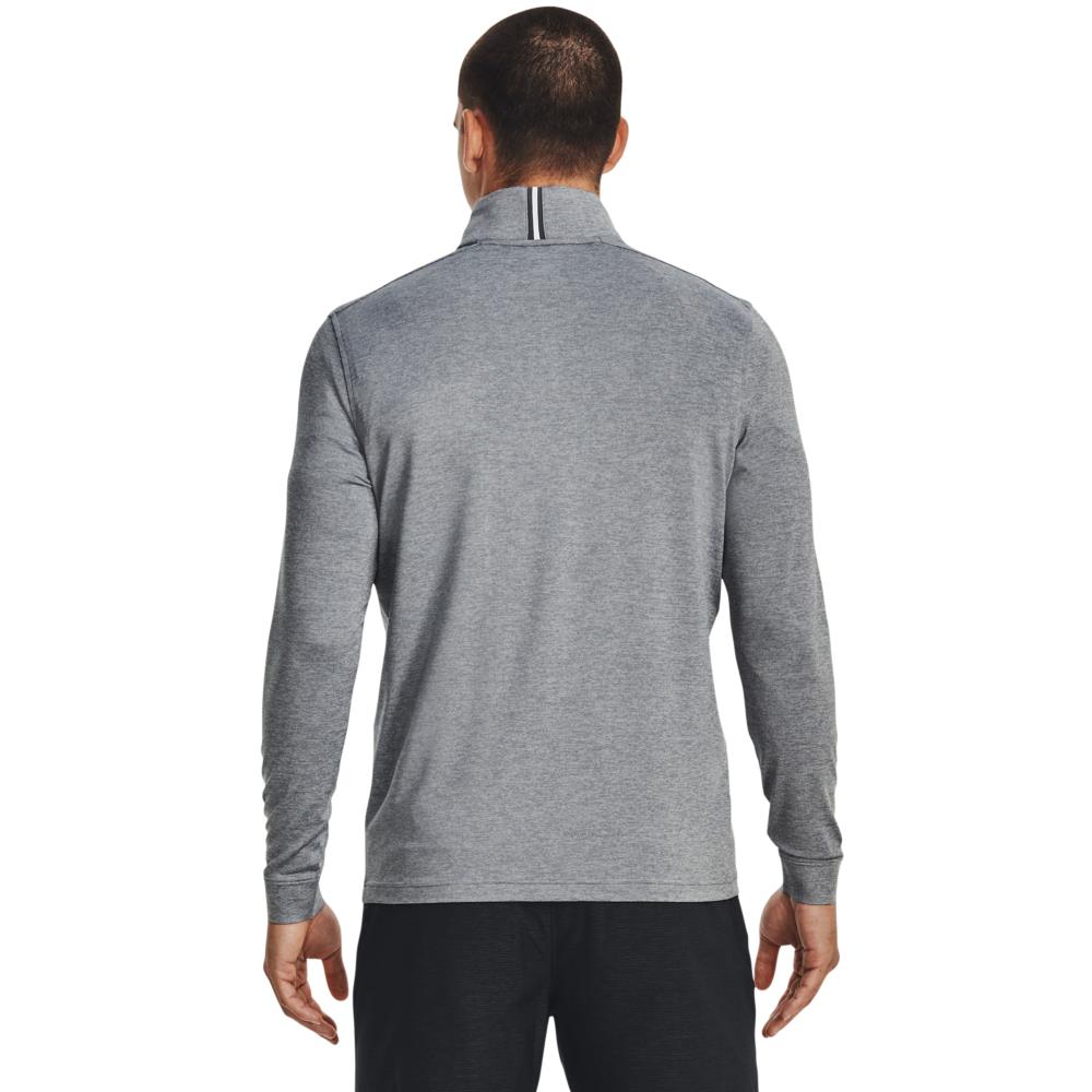 Under Armour Playoff Quarter Zip Mid Layer Steel Grey | TRENDYGOLF ...