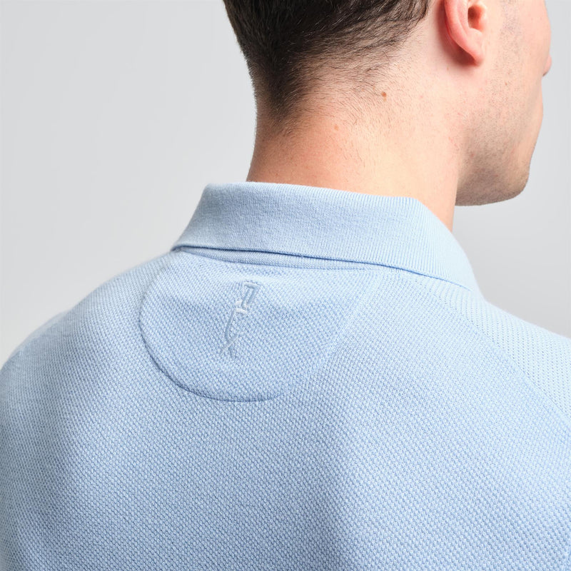 RLX Cotton Coolmax Polo Sweater Office Blue